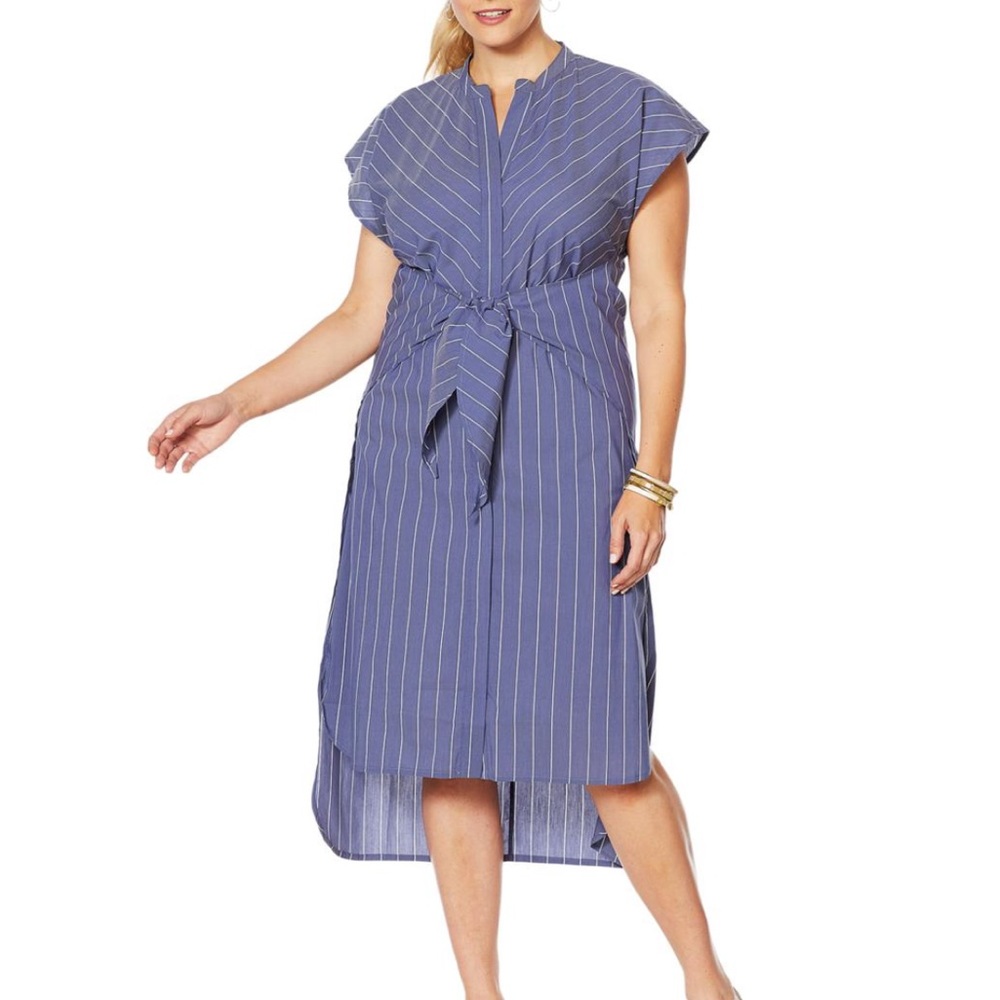 New Evryday Jane Tie Waste Shirt Dress XL